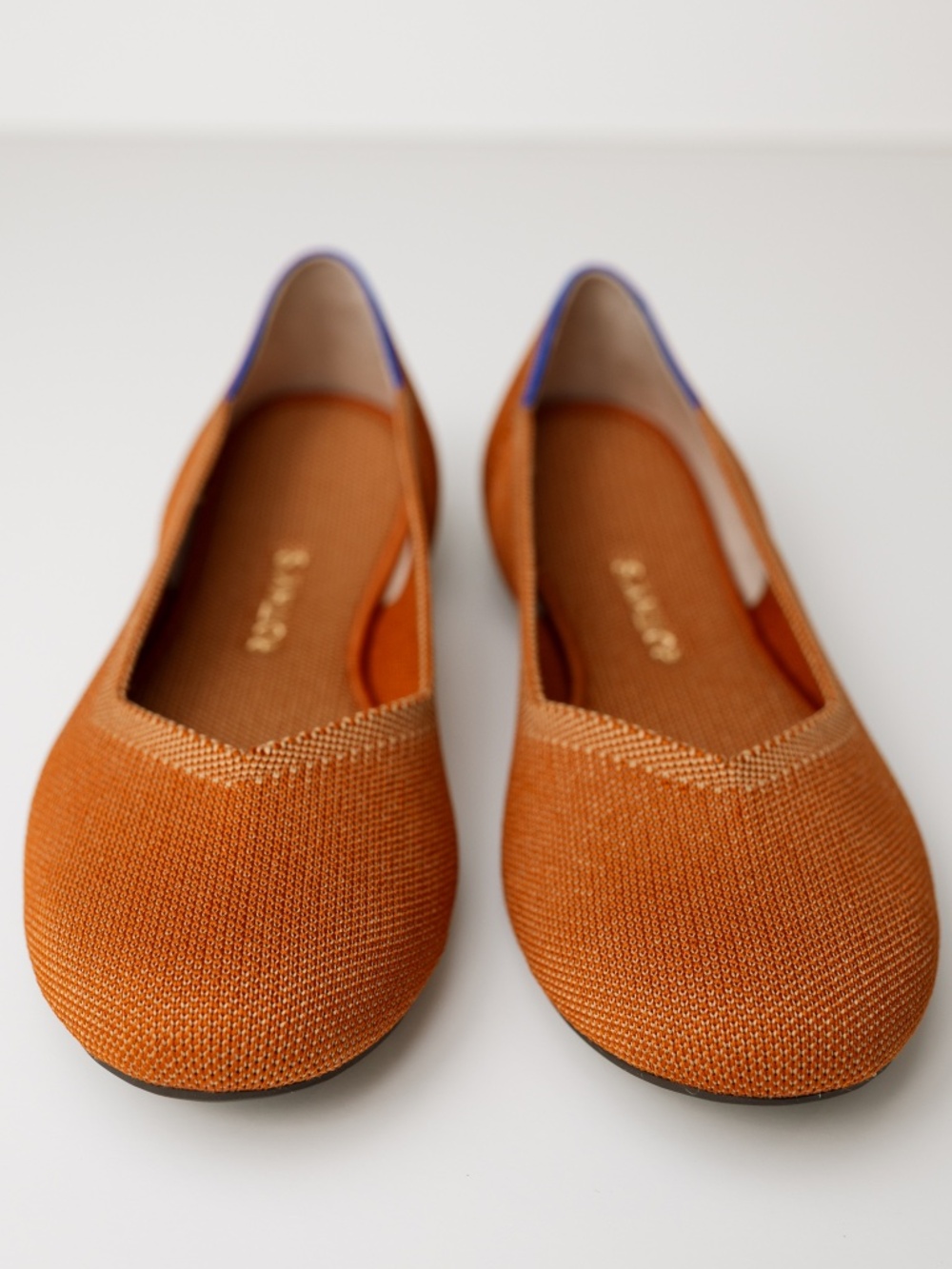 Rothy's Round Toe Flats in a beautiful copper/tan color size 10 1/2 - Picture 6 of 16